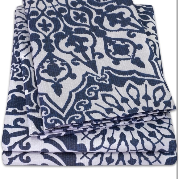 Twin Sheets - Breathable Luxury Sheets with Full Elastic &Sheet Set, Twin, Oasis - Picture 2 of 4